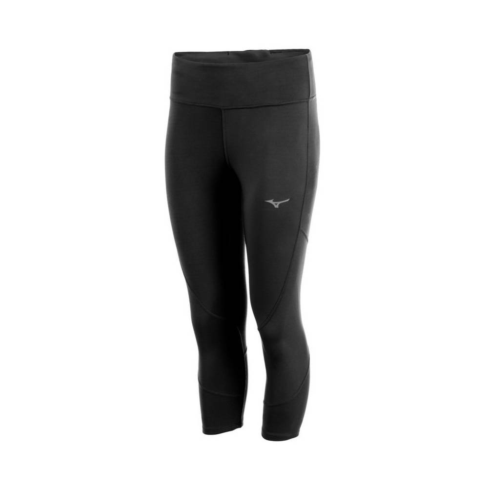 Mallas Mizuno Impulse ¾ Mujer Negras Ofertas OUKQ-93458